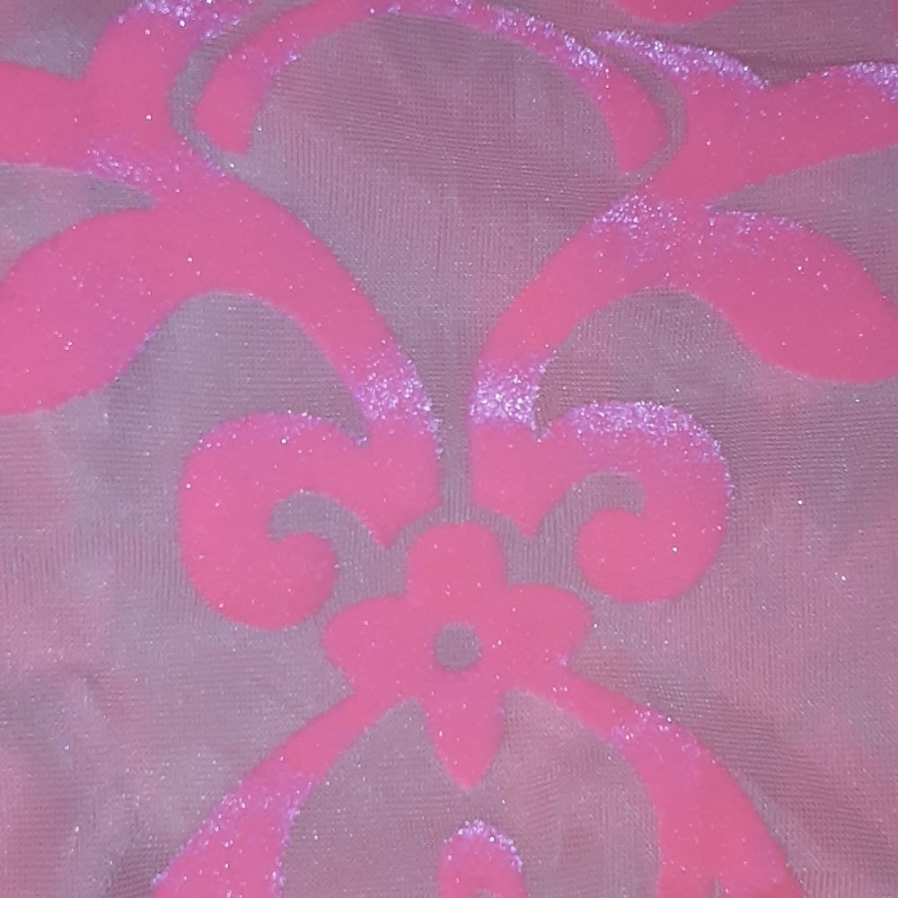 Velour Pink Romper - Picture 13 of 13